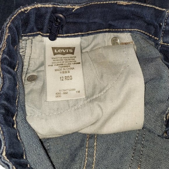 Levi's Girl's Bermuda Jean Shorts Size 12 - Picture 5 of 5